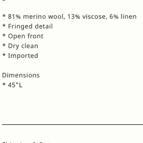 Anthropologie Brown Fringe Vest ***Coming soon*** - Picture 8 of 10